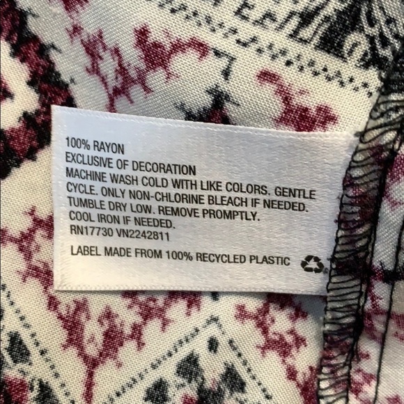 Xhilaration Frill Bottom Dress NWT Size XS - Picture 8 of 8